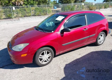 2003 Ford Focus Zx3 z USA, uszkodzony, nr VIN 3FAFP31393R132894